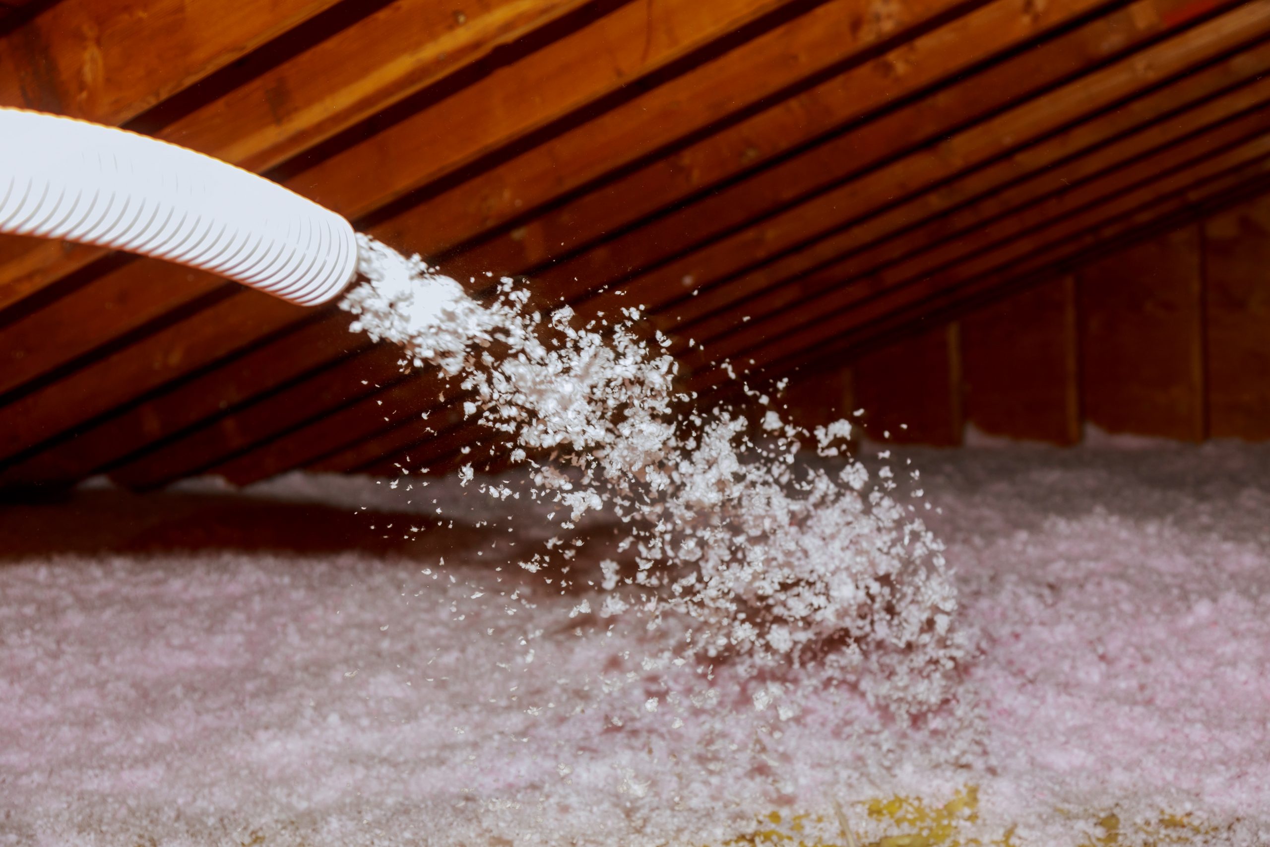spraying blown fiberglass insulation for roof tech 2022 08 01 04 01 23 utc 1 scaled